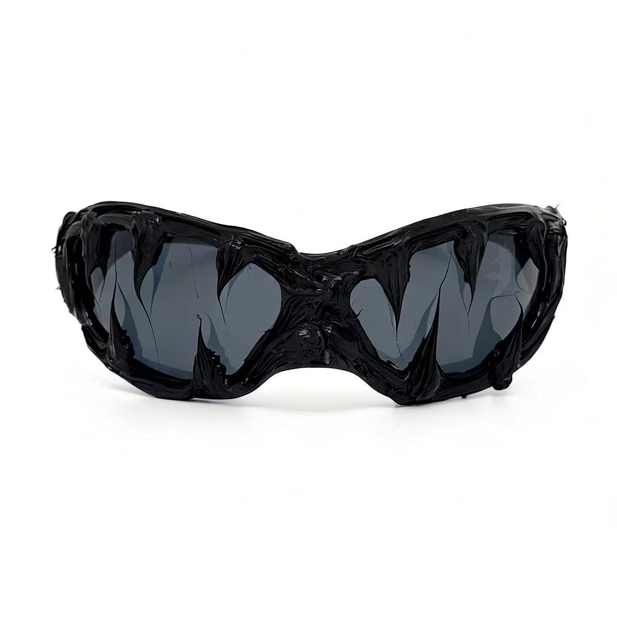 Trendy punk glasses y2k large frame eagle beak
