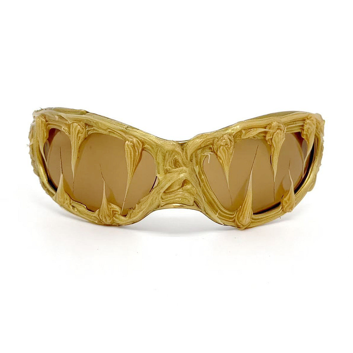 Trendy punk glasses y2k large frame eagle beak