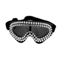 Trendy punk glasses gothic style studded spikes