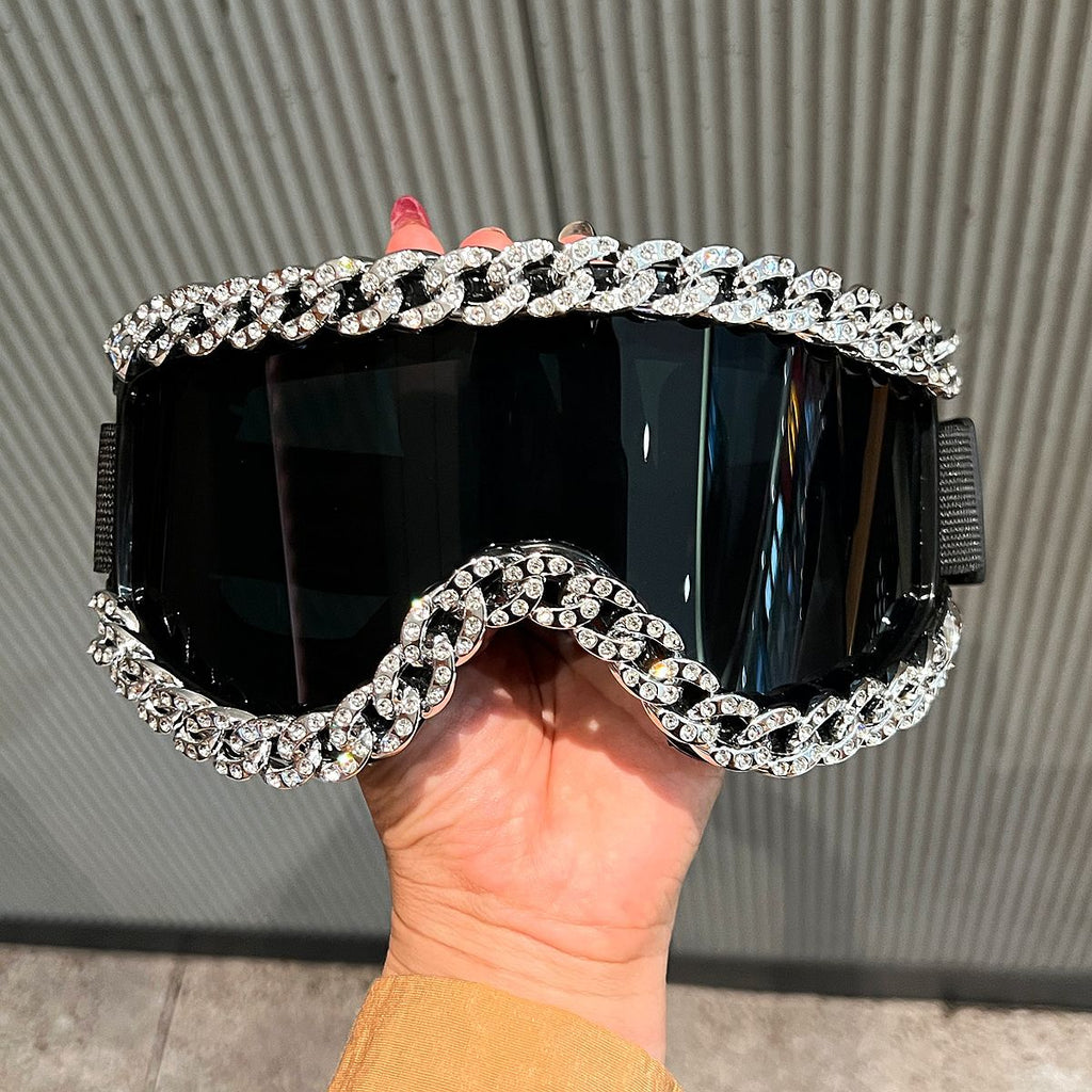 Trendy punk glasses windproof, anti-fog and anti-dazzle