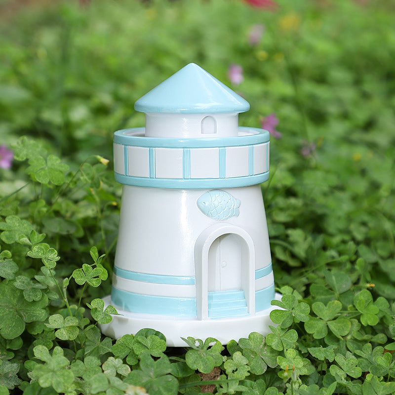 Pet Grave Marker Lighthouse Pet Urn Cat Dog Pet Funeral Cremation Memorial Storage Urn