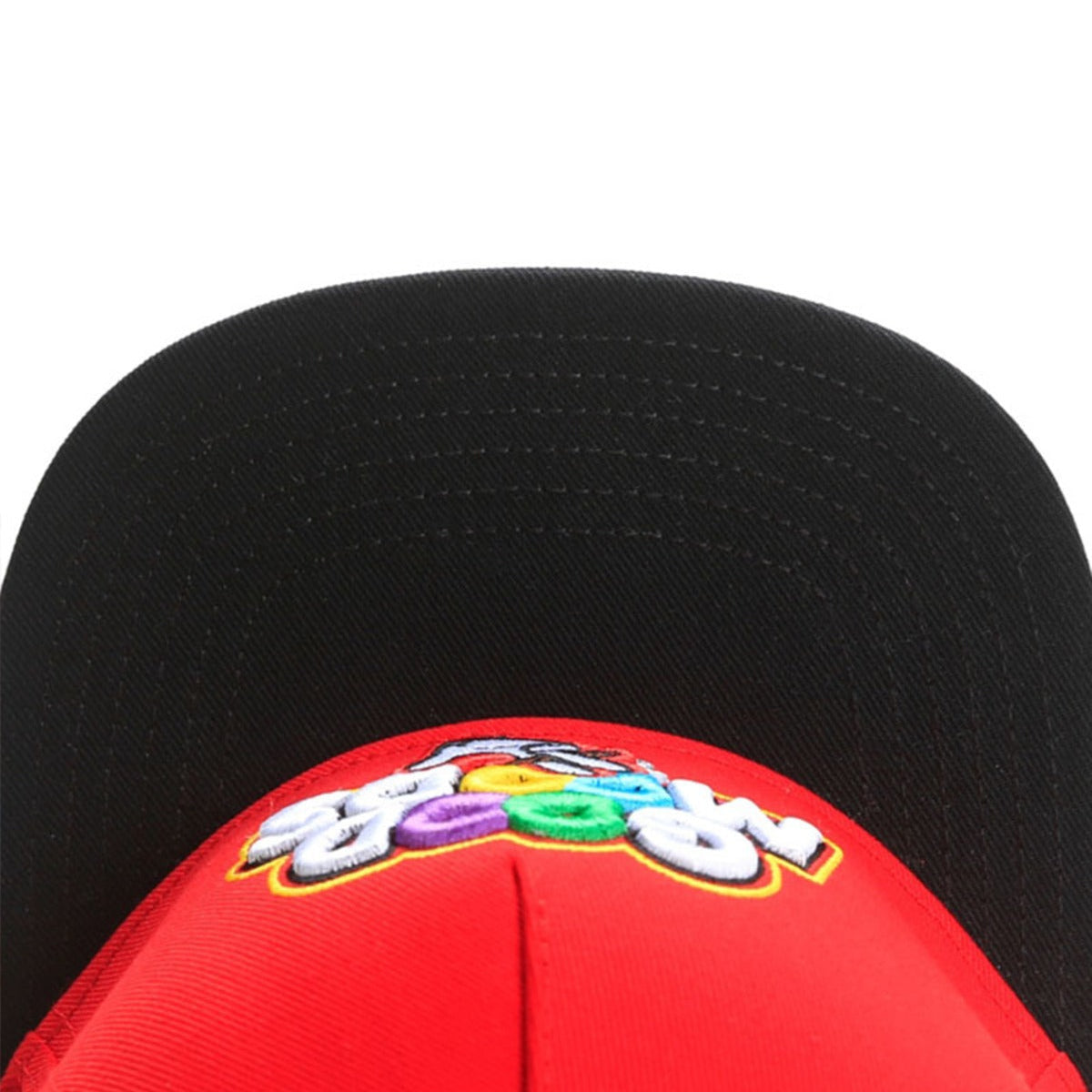 Trendy flat brimmed snapback hatsgood moodsembroider spring and summer cap
