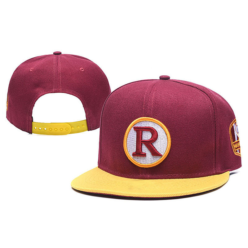 Trendy flat brimmed snapback hats