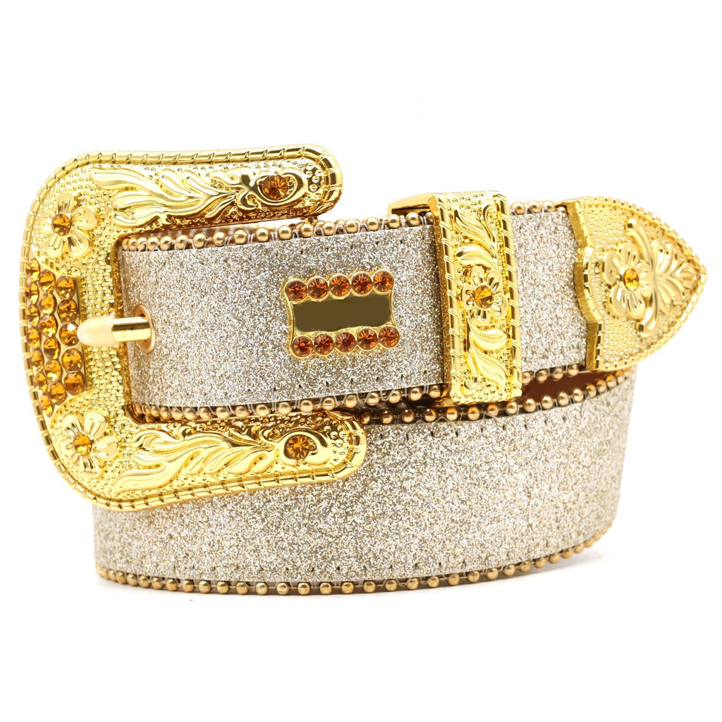 Hip-hop punk rhinestone belt unisex sweet cool style