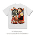 Nba T Shirt Trae Shirt Printed Short-Sleeved T-shirt Washed Old High-quality pure cotton comfortable and trendy clothing
