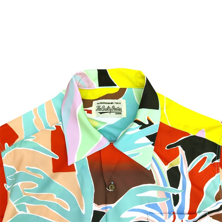 GUILTYPARTIES TIGER Long sleeved shirt, coconut Hawaii