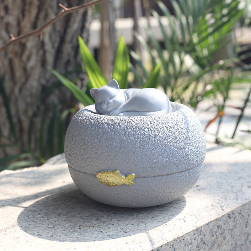 Pet Grave Marker Pet Funeral Memorial Urn Cat Dog Urn Storage Container Sacrifice Sacrifice Supplies