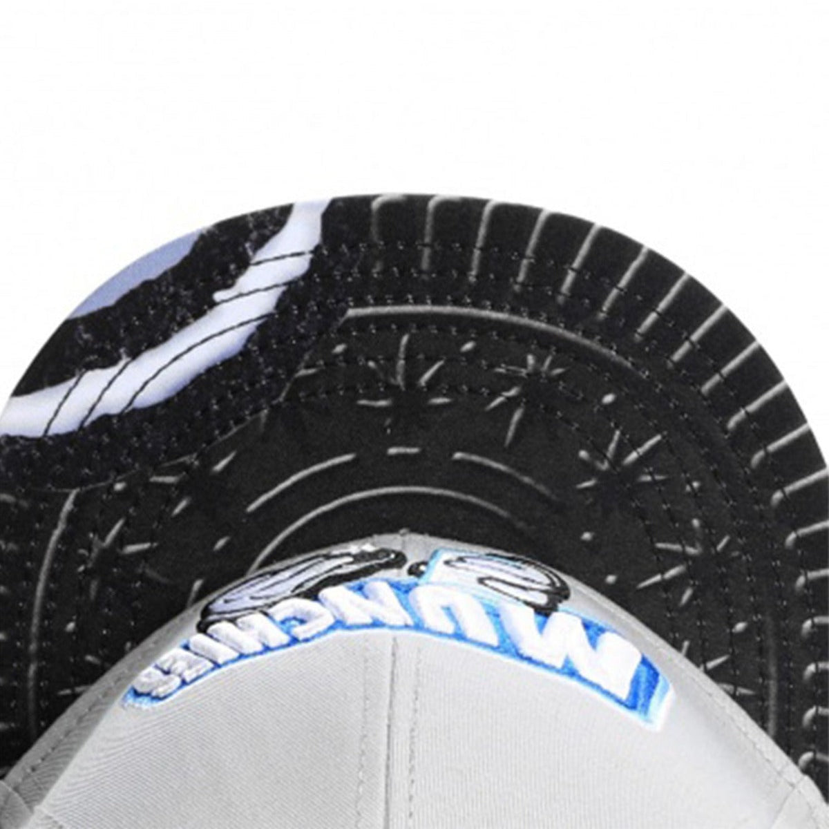 Trendy flat brimmed snapback hatsmunchies milk biscuits fall and winter sun protection and windproof