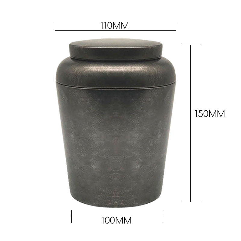 Pet Urn commemorates the passing cute pet cat and dog urn universal tinplate pet supplies urn souvenirs