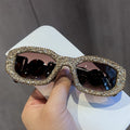 Trendy punk glasses sunshade uv protection