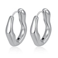 Retro simple irregular elegant versatile temperament female ear buckle