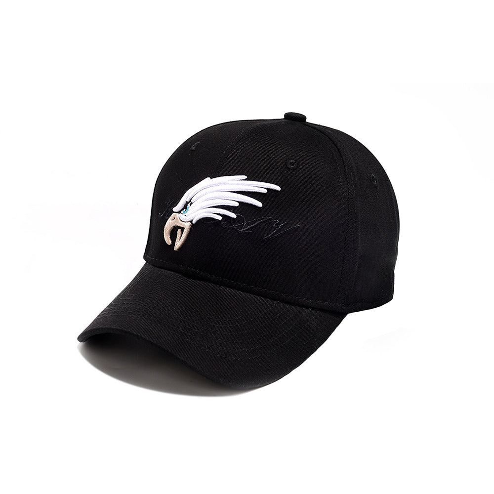 Trendy flat brimmed snapback hatseagle series
