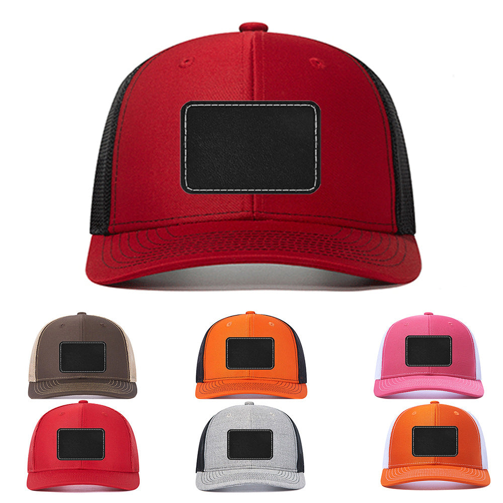 Trendy flat brimmed snapback hatsbreathable sunshade