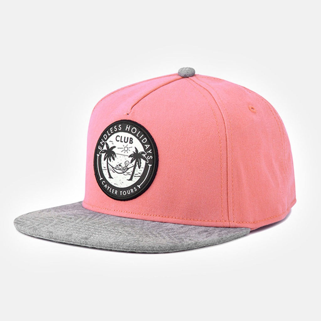 Trendy flat brimmed snapback hatsENDLESS CAP