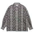 GUILTYPARTIES TIGER Long sleeved shirt Heaven, snake rayon Hawaiian long-sleeved shirt men