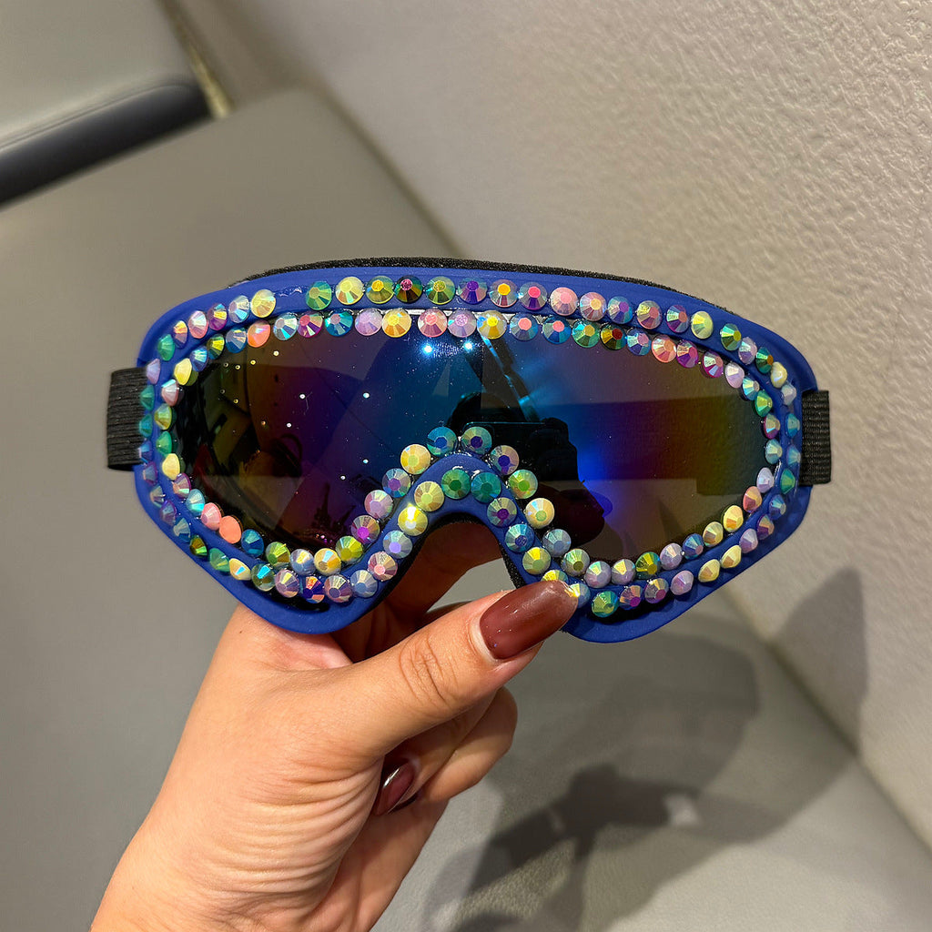 Trendy punk glasses windproof and dustproof adjustable