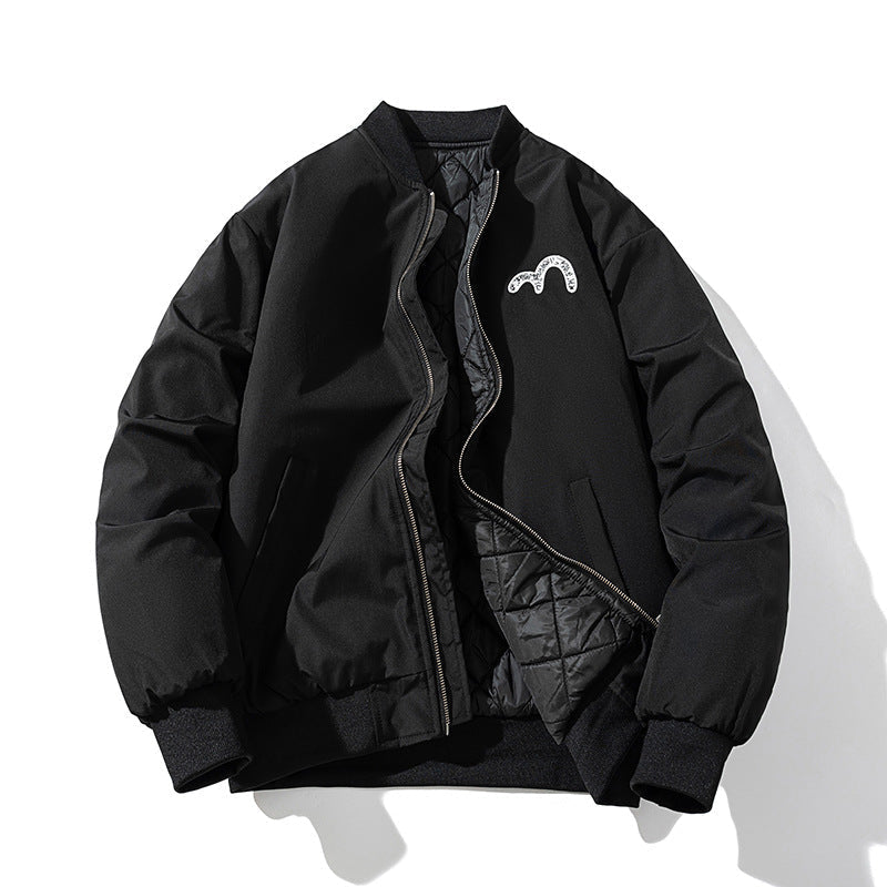 Men Vintage Jackets Baseball Jacket Flight Suit Autumn Embroidered Jacket Cotton Top