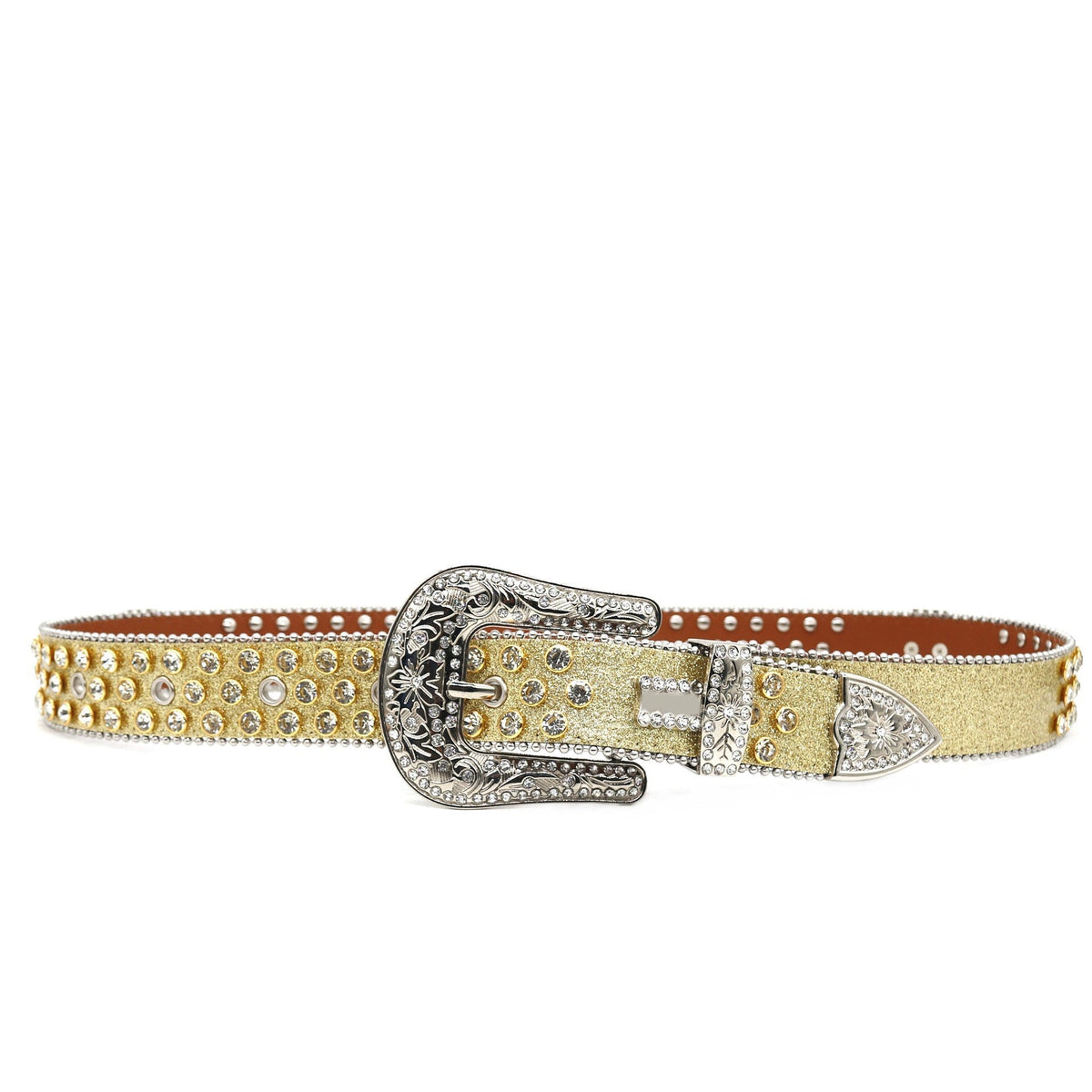 Hip-hop punk rhinestone belt punk hot girl style