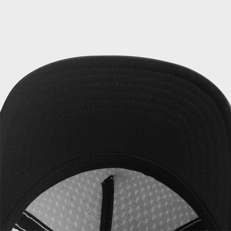 Trendy flat brimmed snapback hatsmesh breathable quick-drying adjustable