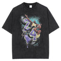 Nba T Shirt Kobe Kobe Bryant Printed Short Sleeve Nba T-shirt Loose Shoulder Washed High-quality pure cotton comfortable and trendy clothing