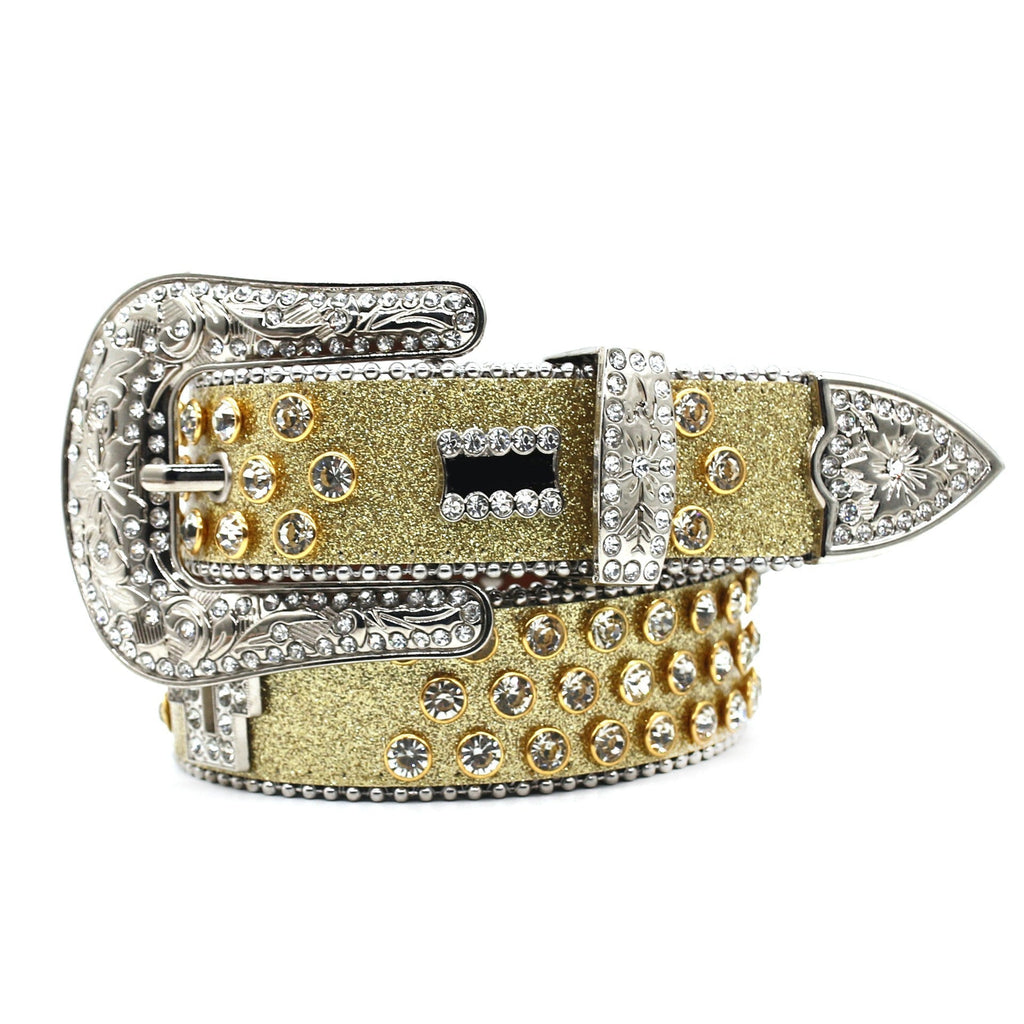 Hip-hop punk rhinestone belt punk hot girl style