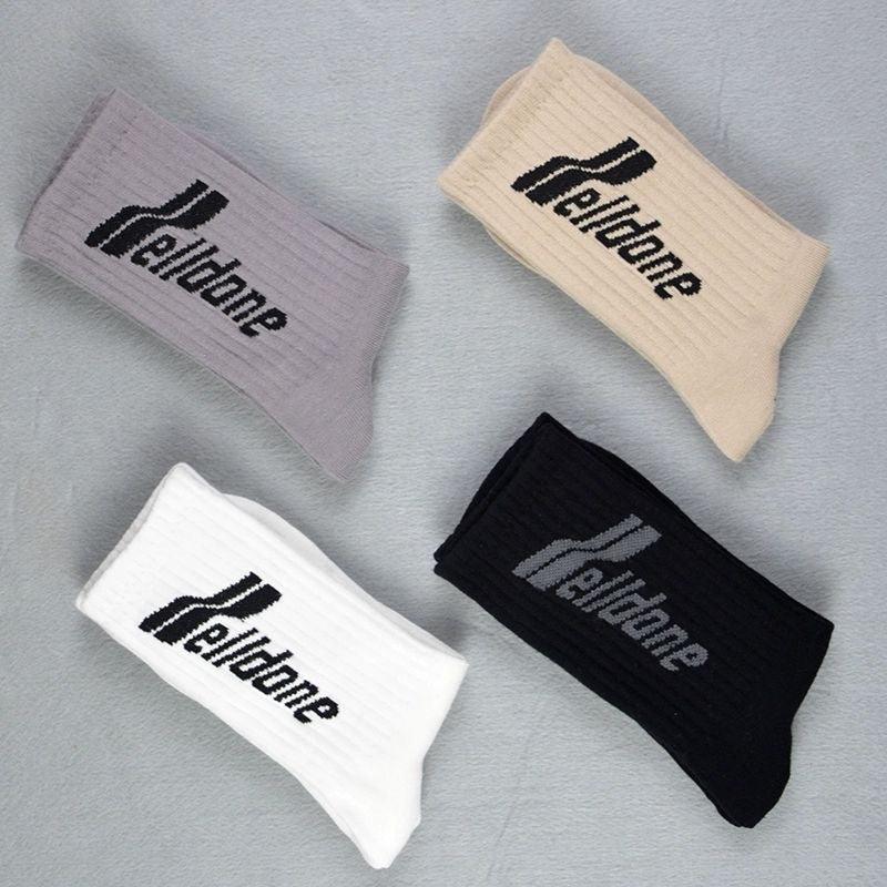 Men socks letter socks