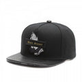 Trendy flat brimmed snapback hatssinner cap black prayer