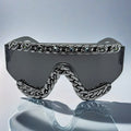 Trendy punk glasses y2k chain