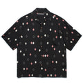 GUILTYPARTIES TIGER Shirts square pattern print rayon Hawaiian short-sleeved shirt beach shirt
