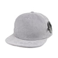 Trendy flat brimmed snapback hatscorduroyheattech autumn winter