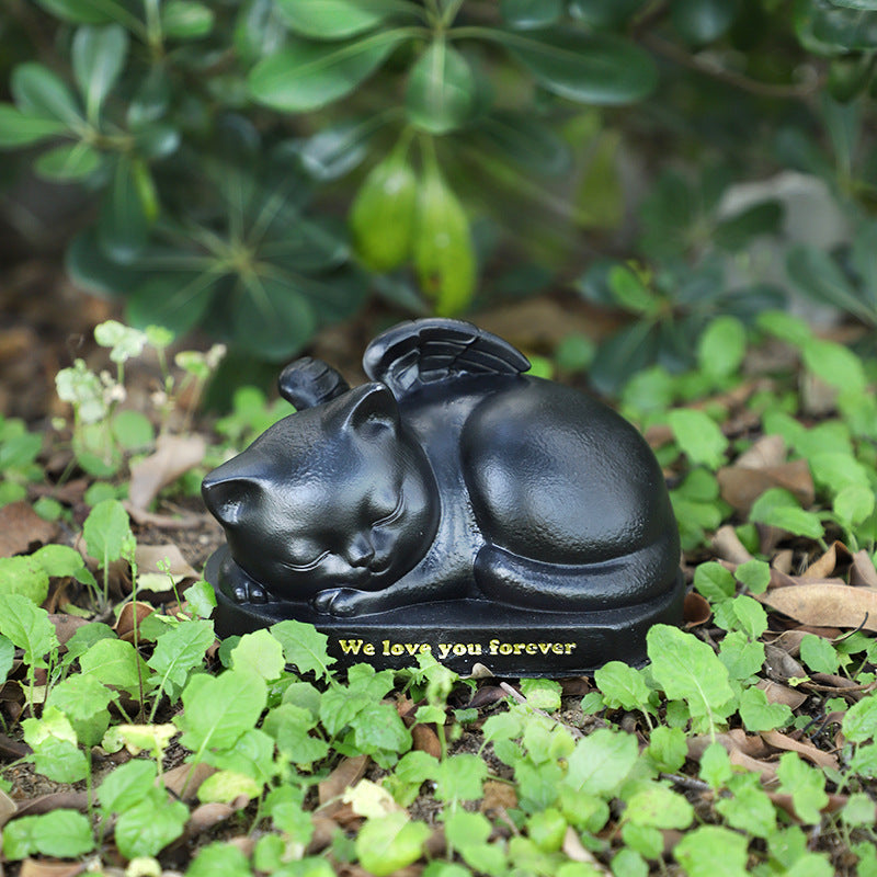 Pet Grave Marker Resin Creative Pet Dog Dog Urn Animal Cat Love Pet Coffin Memorial Box Funeral Supplies