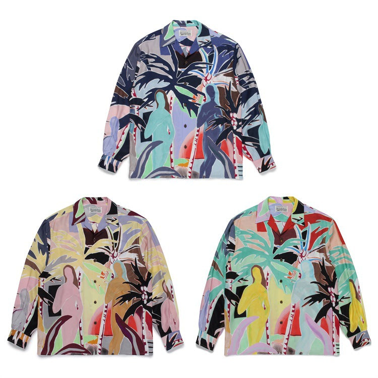 GUILTYPARTIES TIGER Long sleeved shirt, coconut Hawaii