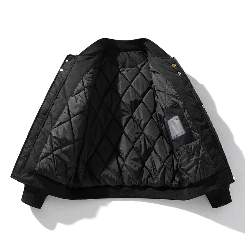 Men Vintage Jackets Baseball Suit Autumn/Winter Flying Suit Jacket Printing