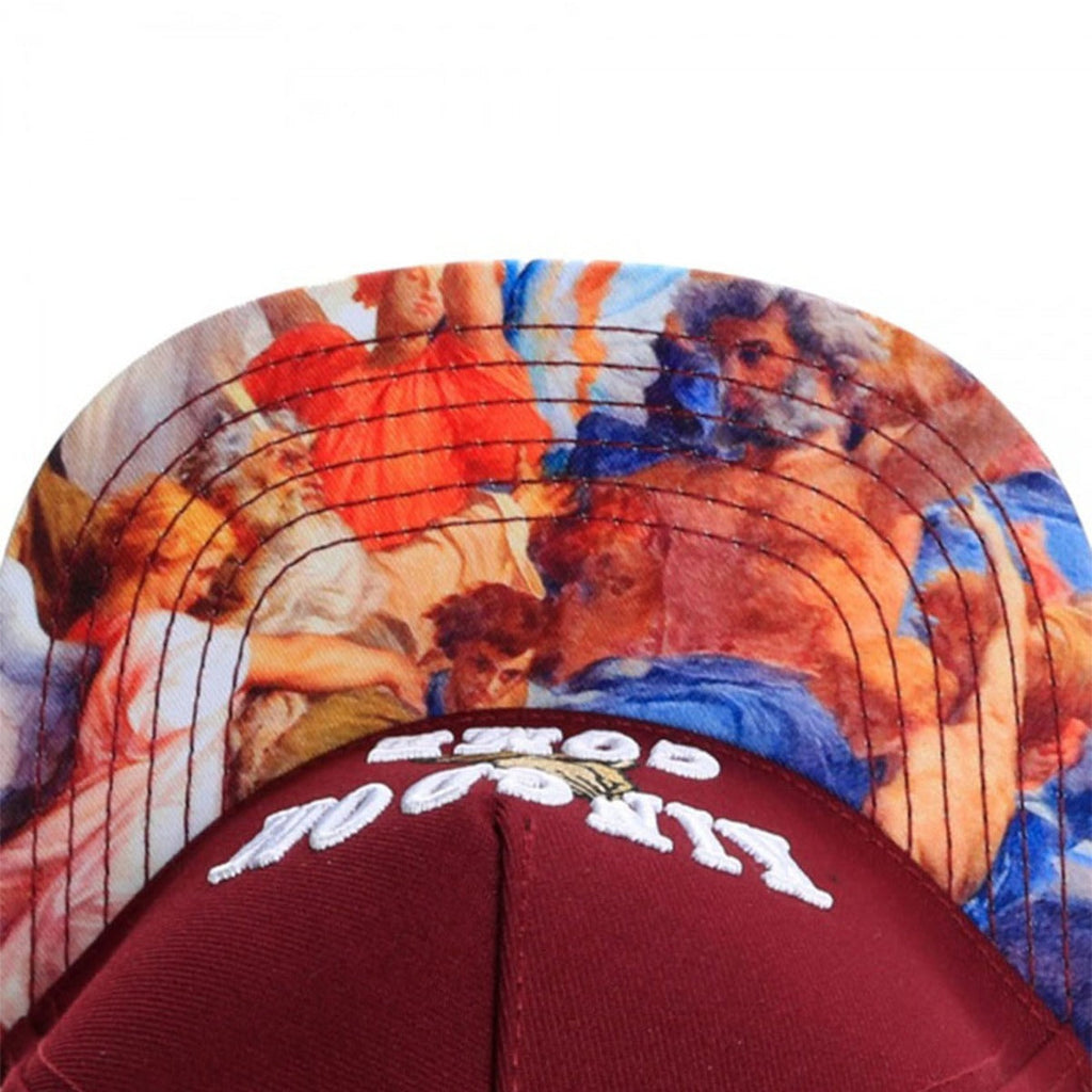 Trendy flat brimmed snapback hatskingdom come prayer gesture summer