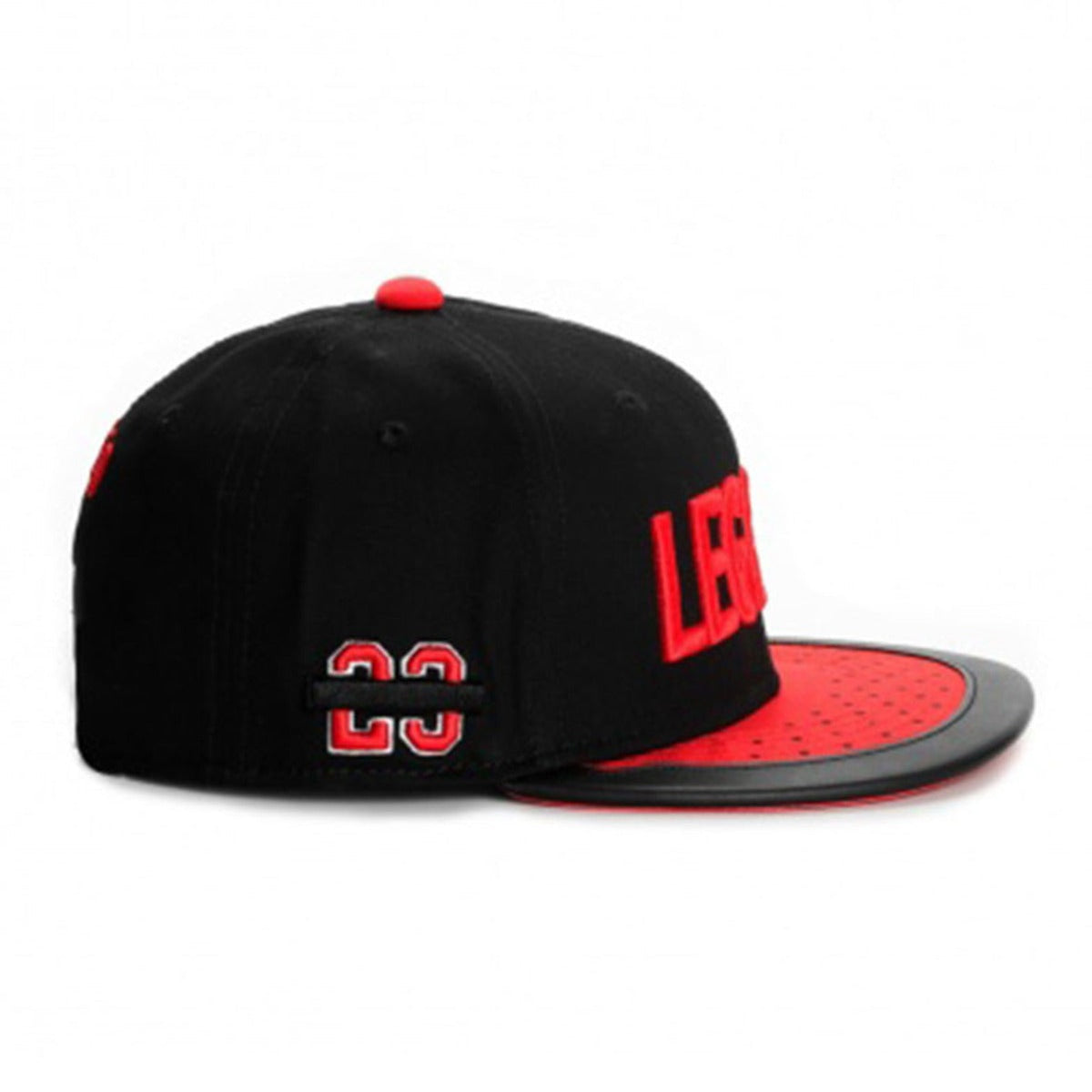 Trendy flat brimmed snapback hatslegend men's and women's neutral cap