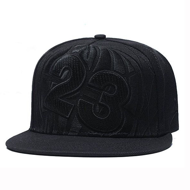 Trendy flat brimmed snapback hats