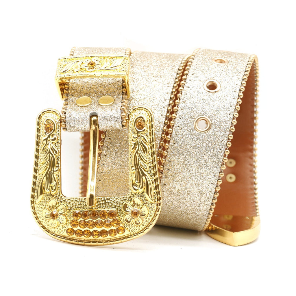 Hip-hop punk rhinestone belt unisex sweet cool style