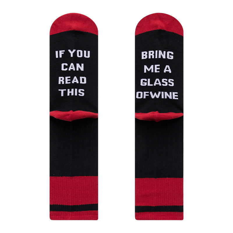 Men socks knee socks