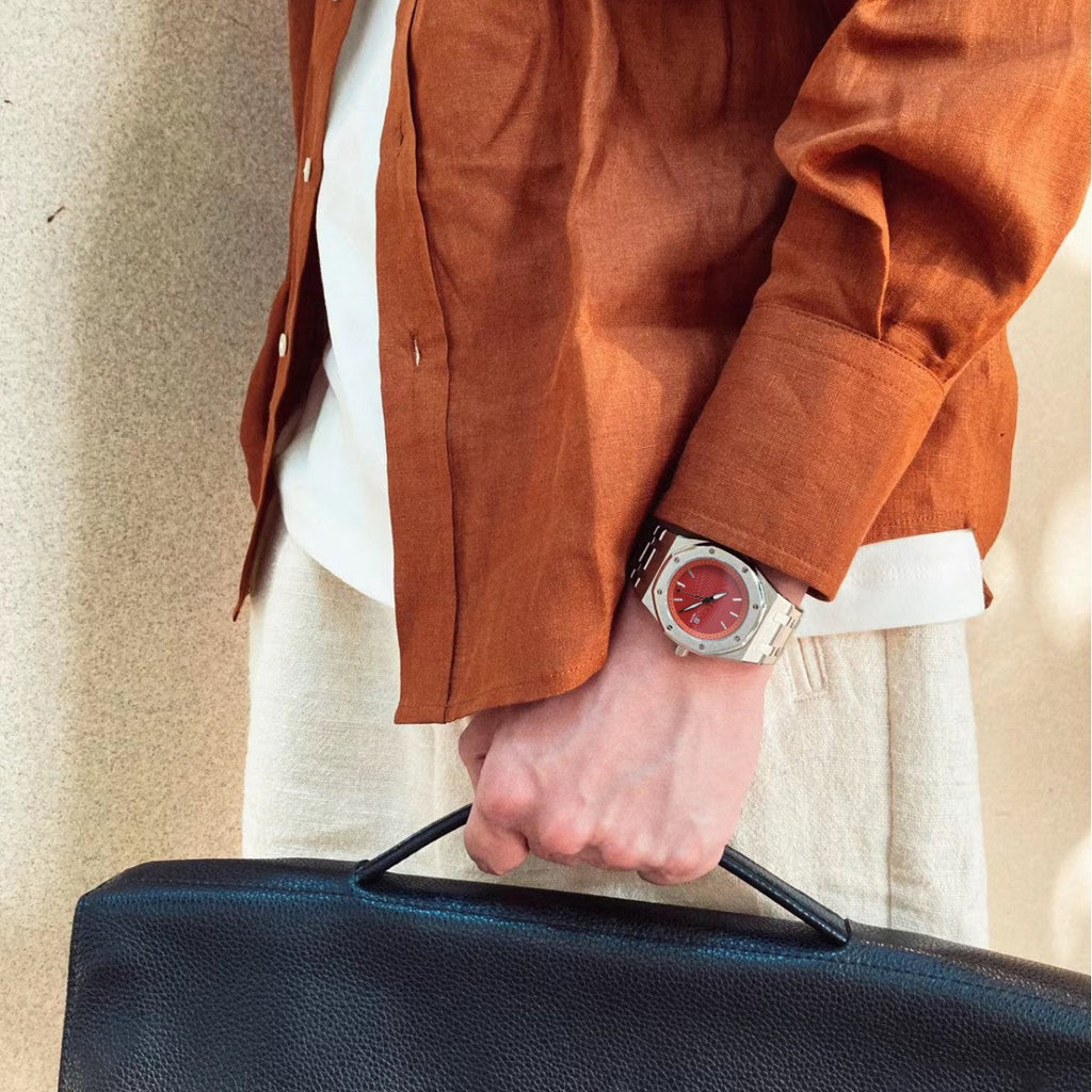 Men's watches sports waterproof belt calendar