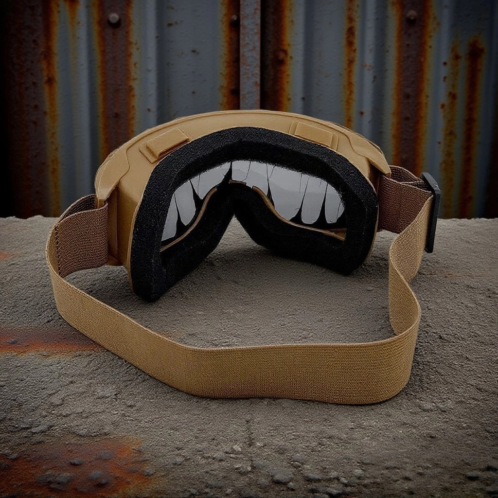 Trendy punk glasses wasteland style