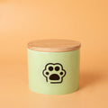 Pet Urn Green Urn Cat and Dog Large Ceramic Urn Wood Cover Sealed Waterproof Funeral Supplies Pet