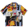 GUILTYPARTIES TIGER Shirts Basquiat graffiti Hawaiian loose short-sleeved shirt men