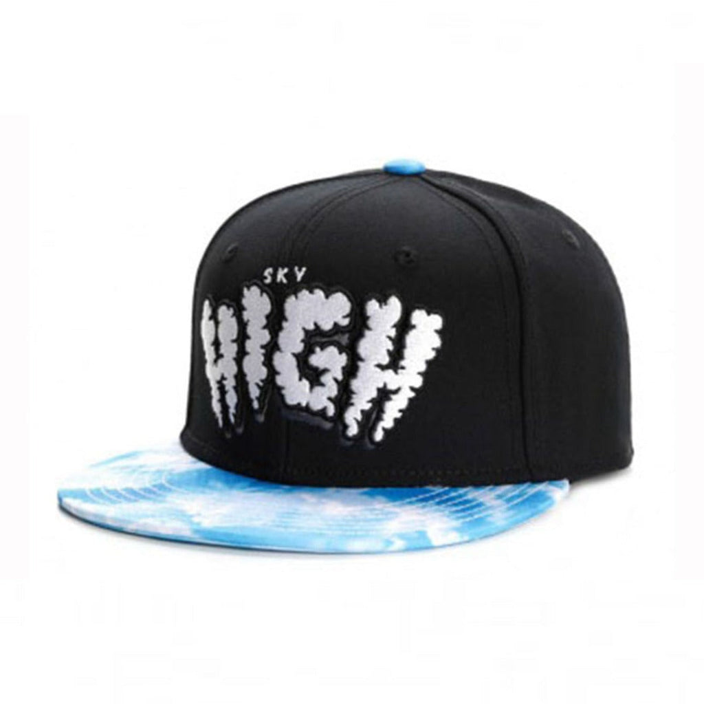 Trendy flat brimmed snapback hatsadjustable spring autum