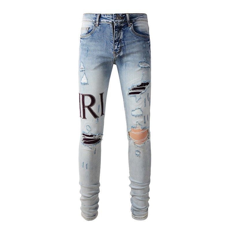 AMIRI Jeans Embroidered Slim #1301