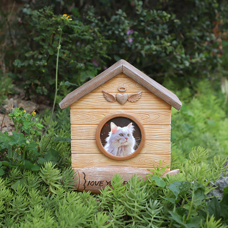 Pet Grave Marker Pet Funeral Ashes Storage Box Cat Dog Cremation Burial Memorial Box