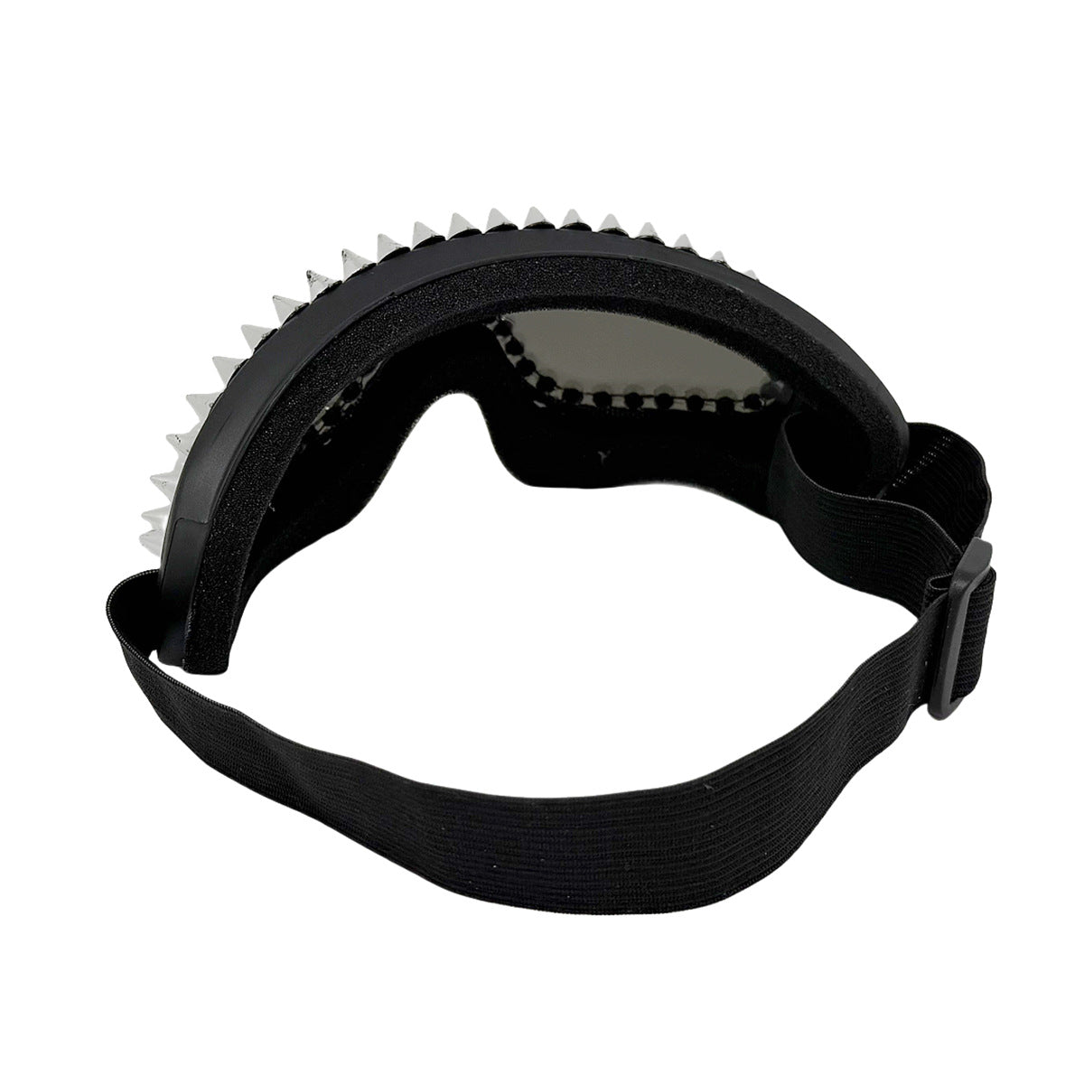 Trendy punk glasses gothic style studded spikes