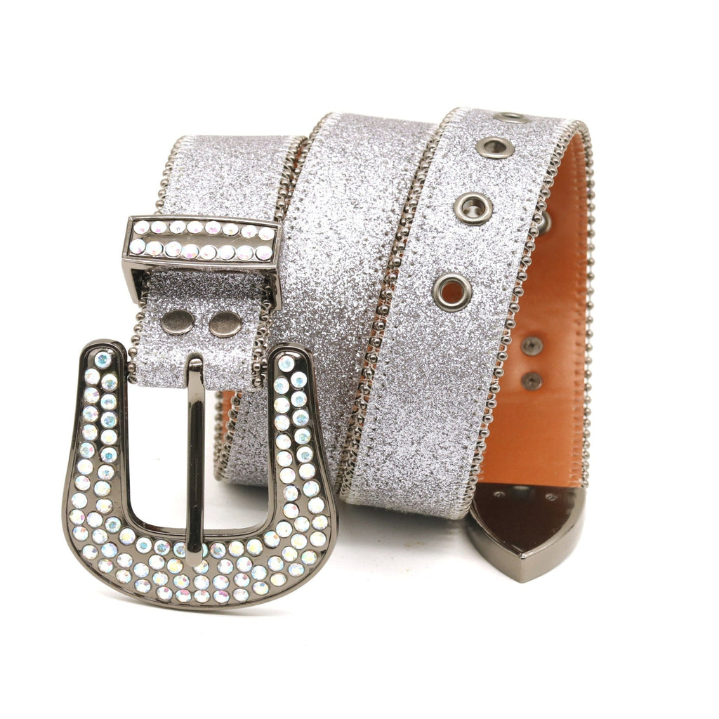 Hip-hop punk rhinestone belt unisex sweet cool style