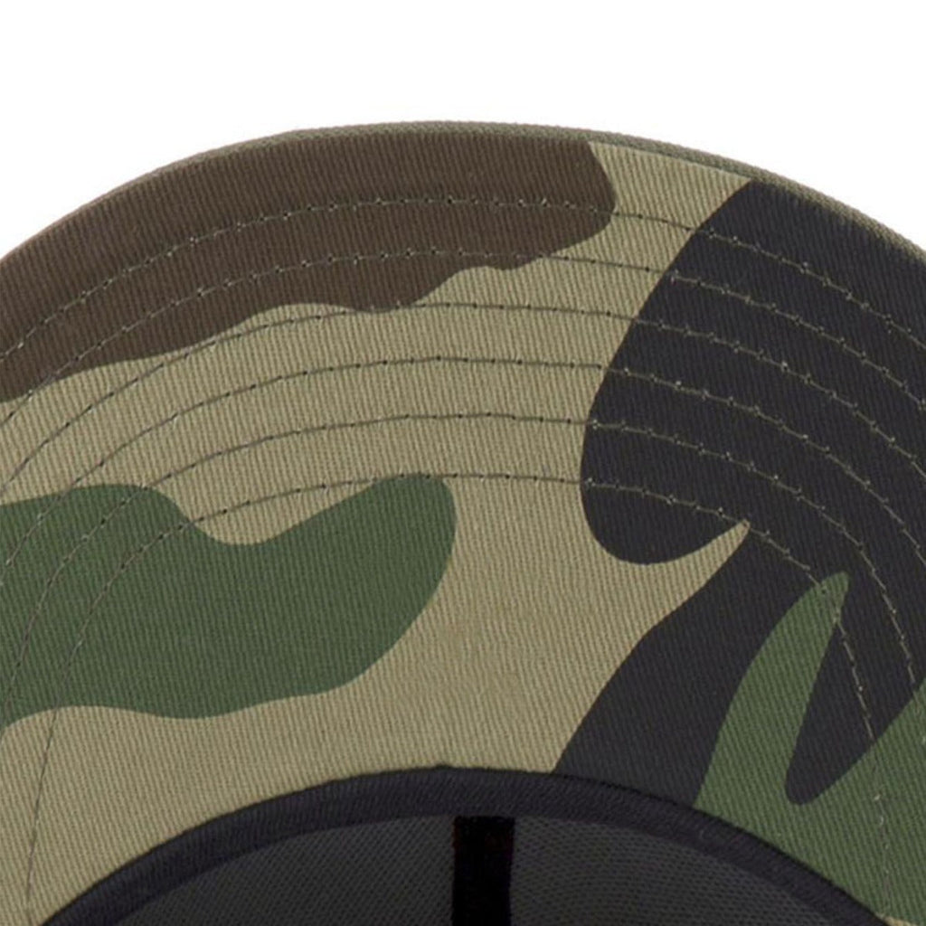 Trendy flat brimmed snapback hatspicture rollin army green shade