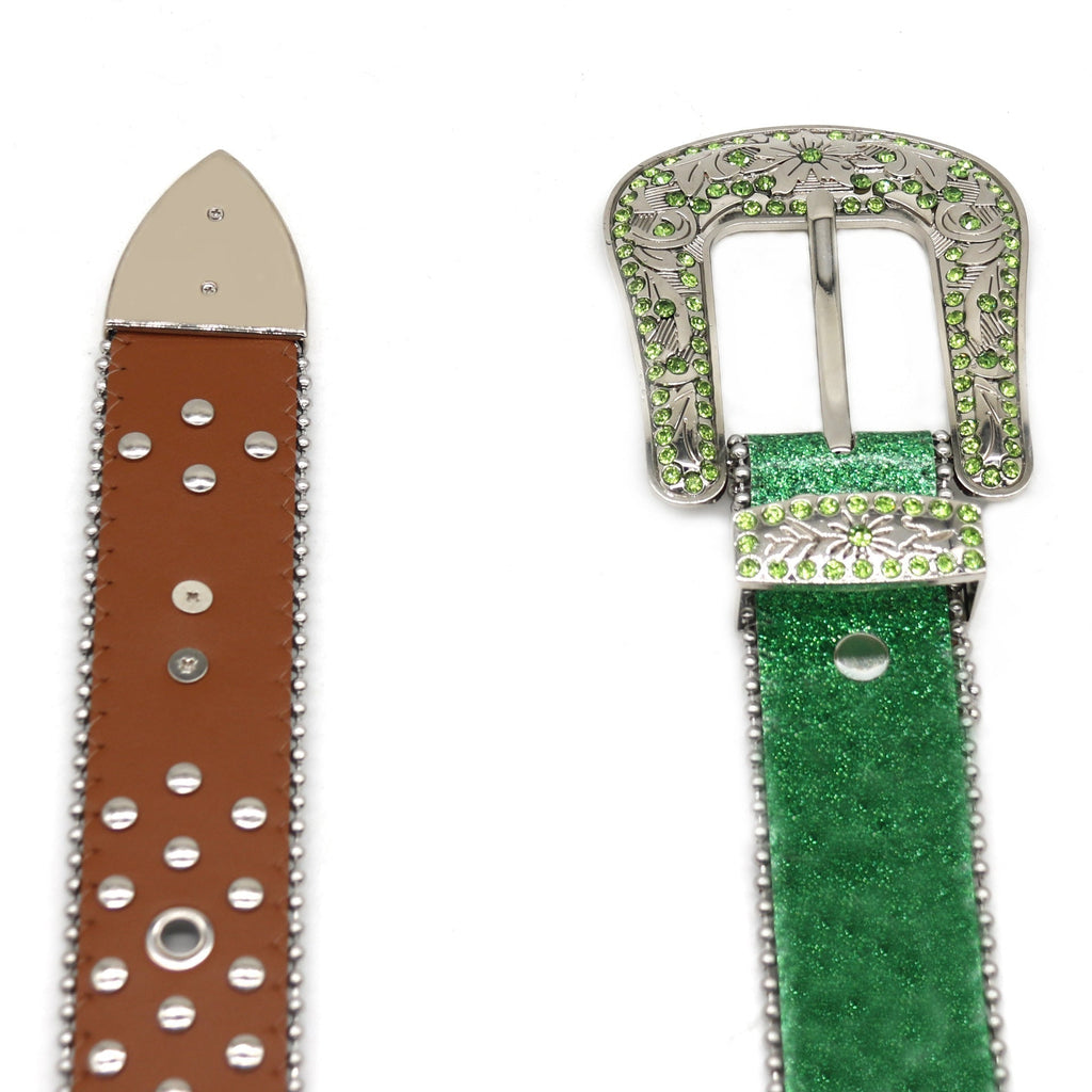 Hip-Hop Punk Rhinestone Belt