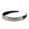 Trendy punk glasses headband full of diamonds